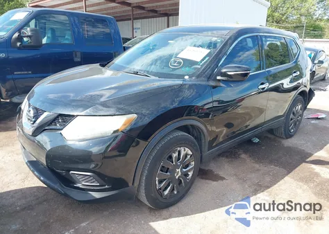 2014 Nissan Rogue S z USA, uszkodzony, nr VIN 5N1AT2MV1EC824488